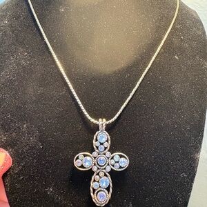 Brighton Halo Cross Necklace